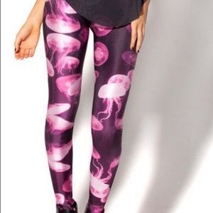 BM pink jellyfish leggings